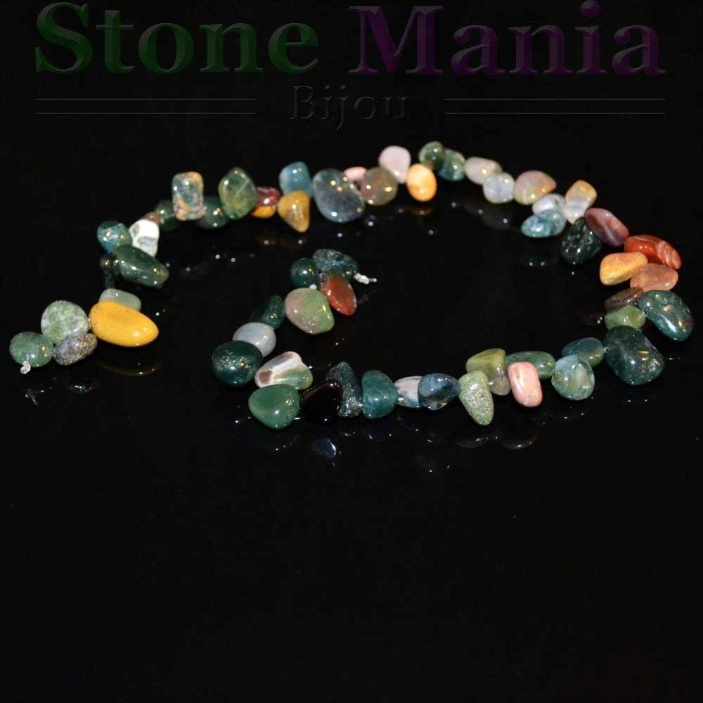 Stonemania Bijou Colier agat indian freeform