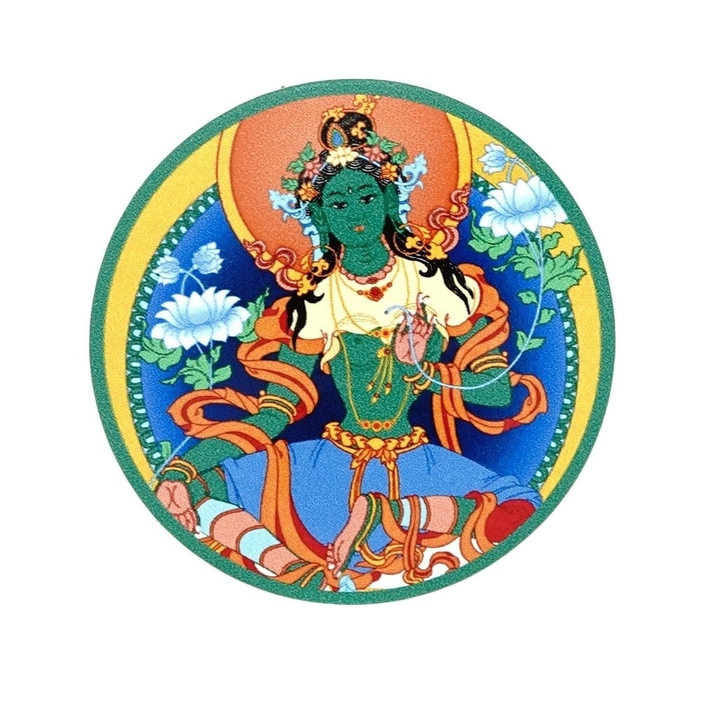 Abtibild feng shui tara verde 6cm - 2020