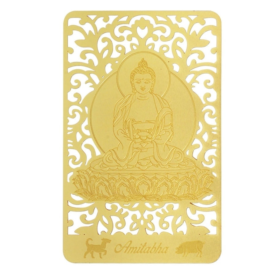 Card feng shui bodhisattva pentru caine si mistret amitabha 2020