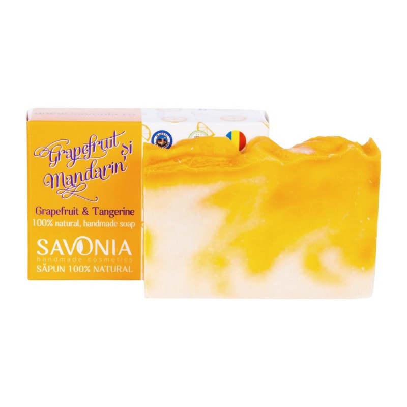 Sapun natural savonia - grapefruit si mandarin