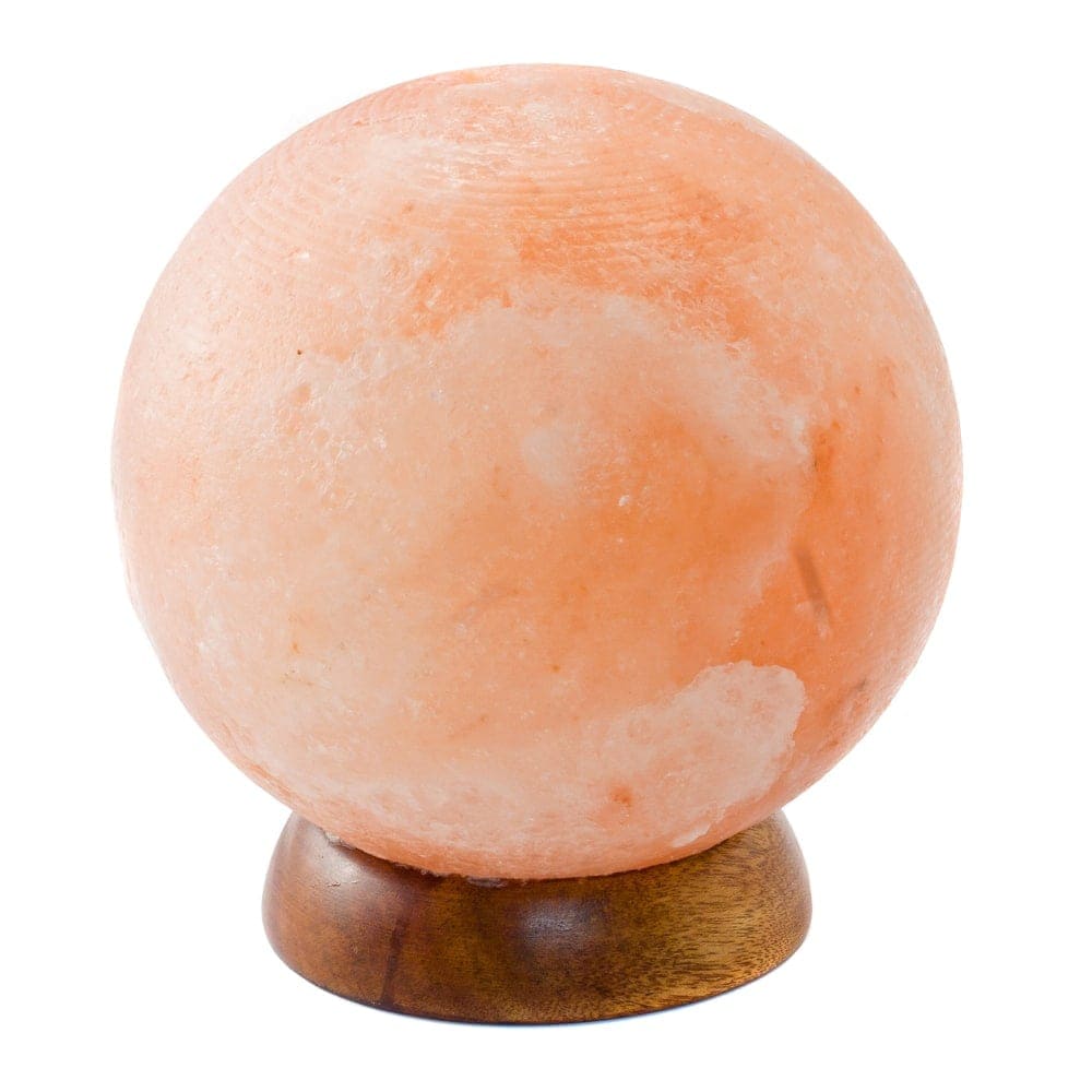 Veioza lampa din sare de himalaya - glob feng shui 4-5 kg