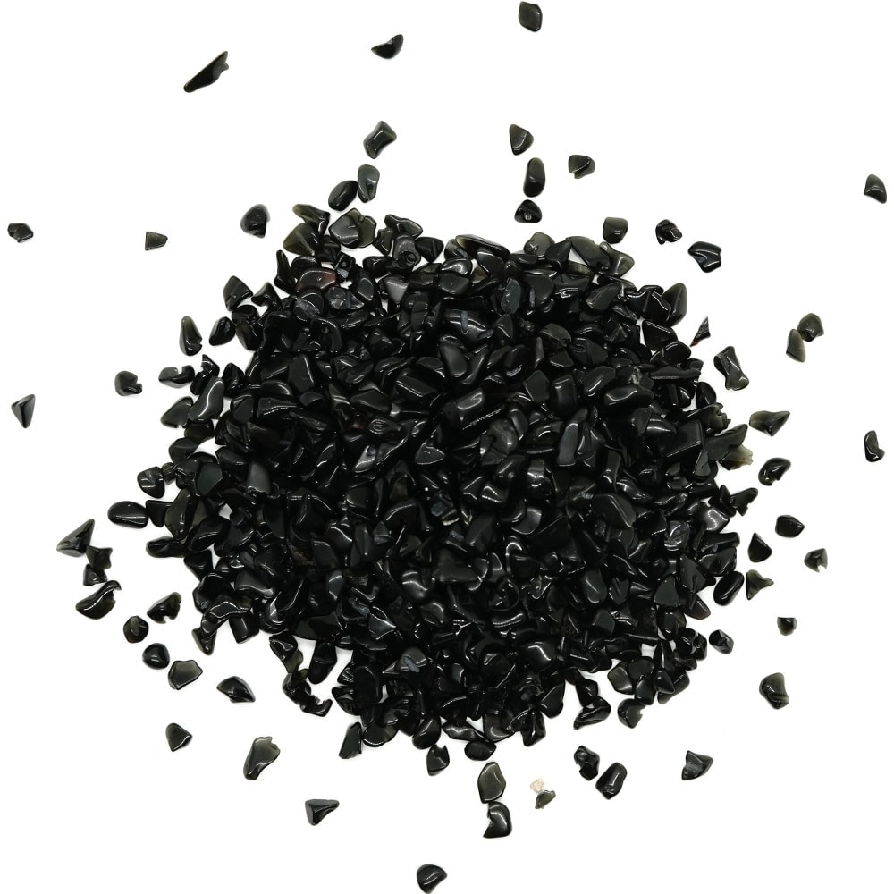 Spartura obsidian pietre chips 300g