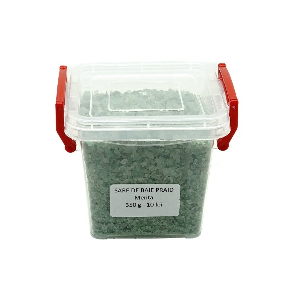 Sare de baie din praid cu menta - 350g