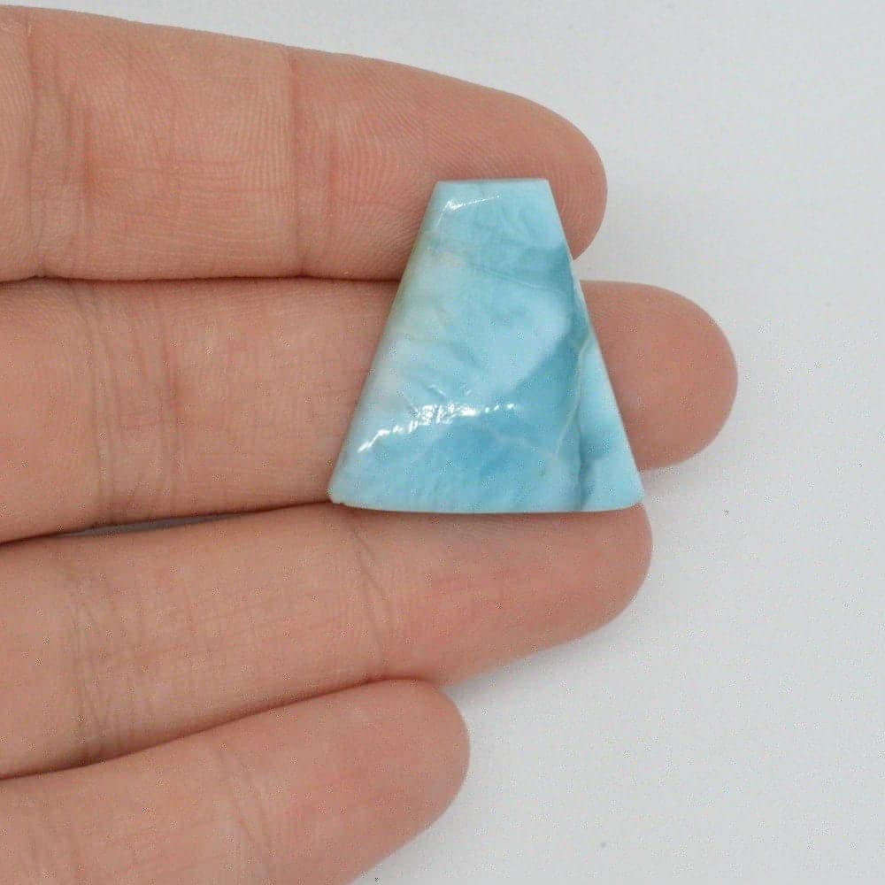 Cabochon larimar 23x22x4mm a32