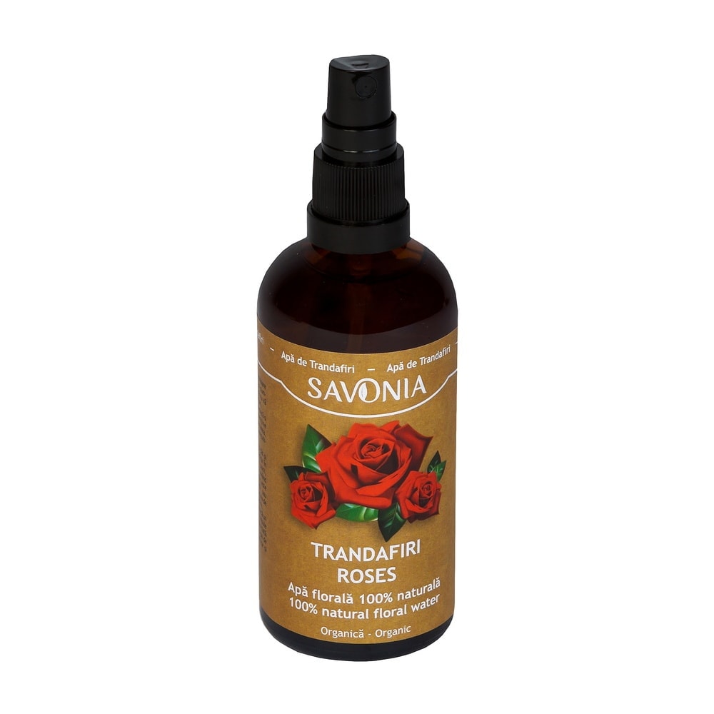 Apa florala organica savonia trandafiri 100 ml