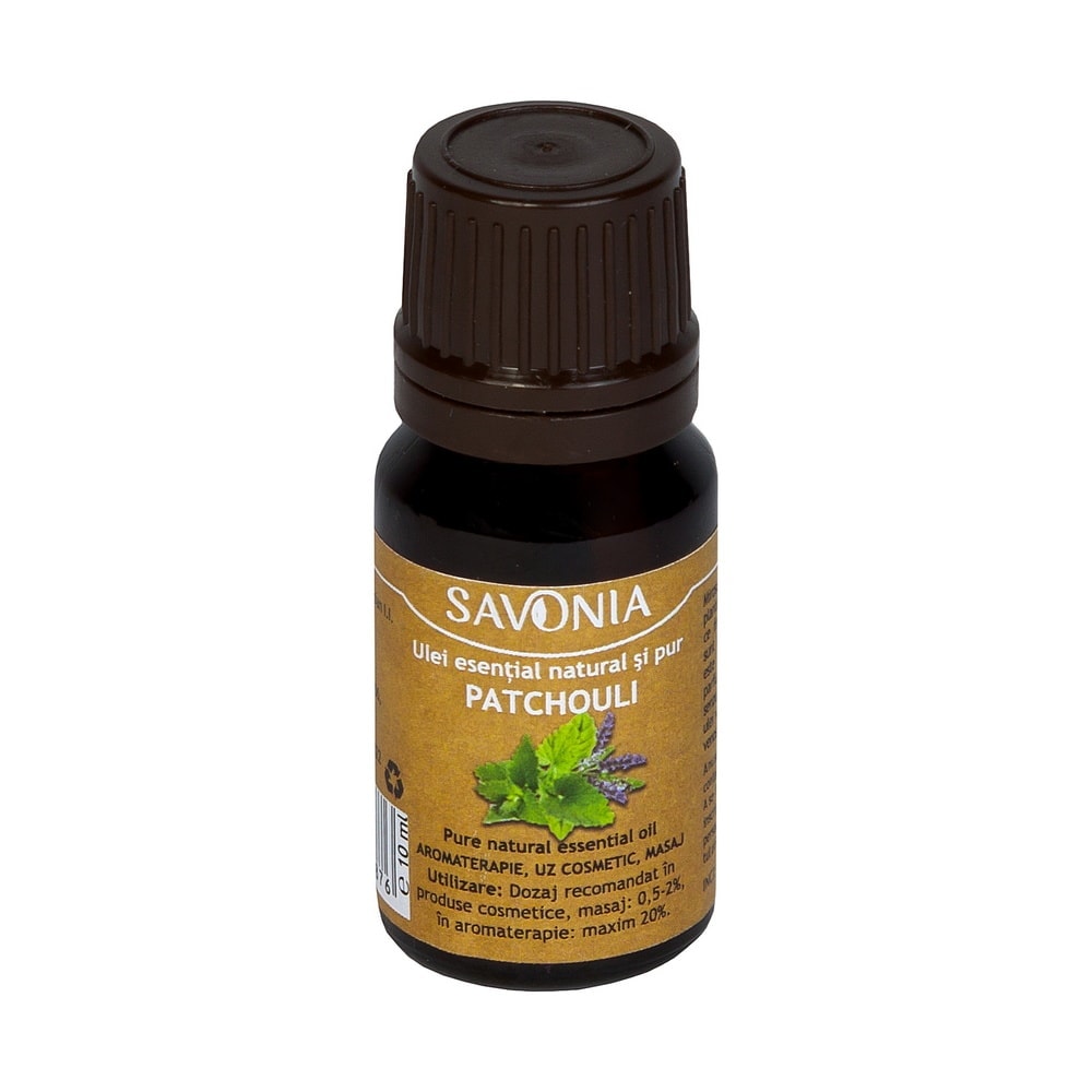 Ulei esential natural aromaterapie savonia patchouli 10ml