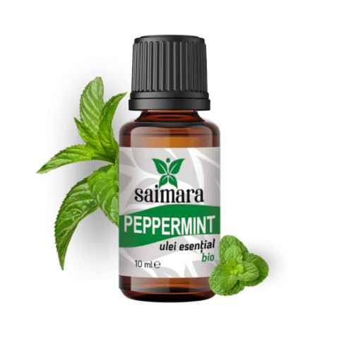 Ulei esential de menta peppermint saimara 10ml