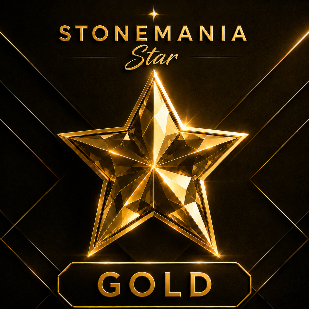 STONEMANIA Star - Gold