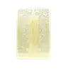 Card Feng Shui din metal Pagoda, pentru intelepciune si claritate mentala, imagine 2