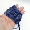 Sirag lapis lazuli discuri fatetate 3-4mm, 33cm, imagine 3