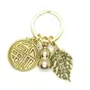 Breloc Feng Shui Amuleta din metal pentru zodia Cocos, imagine 2