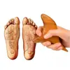 Dispozitiv multifunctional pentru masaj, din lemn, triunghiular, maro - 15cm, imagine 6
