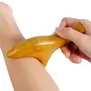 Dispozitiv multifunctional pentru masaj, din lemn, triunghiular, maro - 15cm, imagine 4