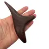Dispozitiv multifunctional pentru masaj, din lemn, triunghiular, maro inchis - 15cm, imagine 3