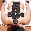Piatra vulcanica pentru masaj si terapie geotermala (Hot Stone), rotunda, 8cm, imagine 6