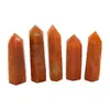 Turn / Obelisc din calcit orange