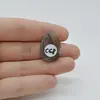 Cabochon Agat botswana 26x18x5mm C68, imagine 2