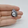 Cabochon Agat botswana  26x18x6mm C62, imagine 2