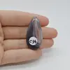 Cabochon Agat botswana  41x20x6mm C34, imagine 2
