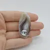 Cabochon Agat botswana 45x21x6mm C49, imagine 2