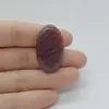 Cabochon Agat Botswana Portocaliu 34x20x6mm C87