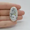 Cabochon Agat Copac 38x21x8mm C41, imagine 2