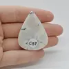 Cabochon Agat Copac 43x33x6mm C87, imagine 2