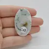 Cabochon Agat Copac 44x27x7mm C78, imagine 2