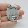 Cabochon Agat Copac 47x34x7mm C50, imagine 2