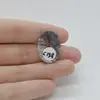Cabochon Agat Crazy Lace 25x18x5mm C138, imagine 2