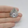 Cabochon Agat Crazy Lace 29x24x6mm C54, imagine 2