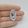 Cabochon Agat Crazy Lace 32x18x6mm C60, imagine 2