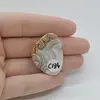 Cabochon Agat Crazy Lace 32x24x6mm C134, imagine 2
