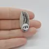 Cabochon Agat Crazy Lace 33x16x5mm C87, imagine 2