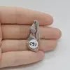 Cabochon Agat Crazy Lace 34x15x6mm C91, imagine 2