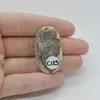 Cabochon Agat Crazy Lace 37x21x6mm C129, imagine 2