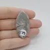 Cabochon Agat Crazy Lace 43x22x5mm C73, imagine 2