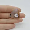 Cabochon Agat Montana 27x27x7mm C23, imagine 2