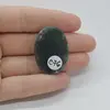 Cabochon Agat Moss 37x24x6mm C76, imagine 2