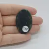 Cabochon Agat Moss 40x27x5mm C26, imagine 2