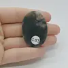 Cabochon Agat Moss 42x29x6mm C53, imagine 2