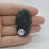 Cabochon Agat Moss 43x26x5mm C72, imagine 2