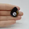 Cabochon Agat Negru Dantelat 29x24x7mm C85, imagine 2