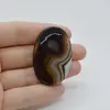 Cabochon Agat Negru Dantelat 45x30x6mm C4