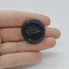 Cabochon Agat Negru Druzy 28x27x7mm C54