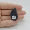 Cabochon Agat Negru Druzy 33x20x9mm C18, imagine 2