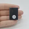 Cabochon Agat Negru Druzy 34x24x8mm C13, imagine 2