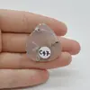 Cabochon Agat Turkish 33x30x4mm C47, imagine 2