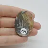 Cabochon Agat Turkish 44x29x6mm C14, imagine 2