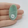 Cabochon Amazonit 43x23x6mm C51, imagine 2